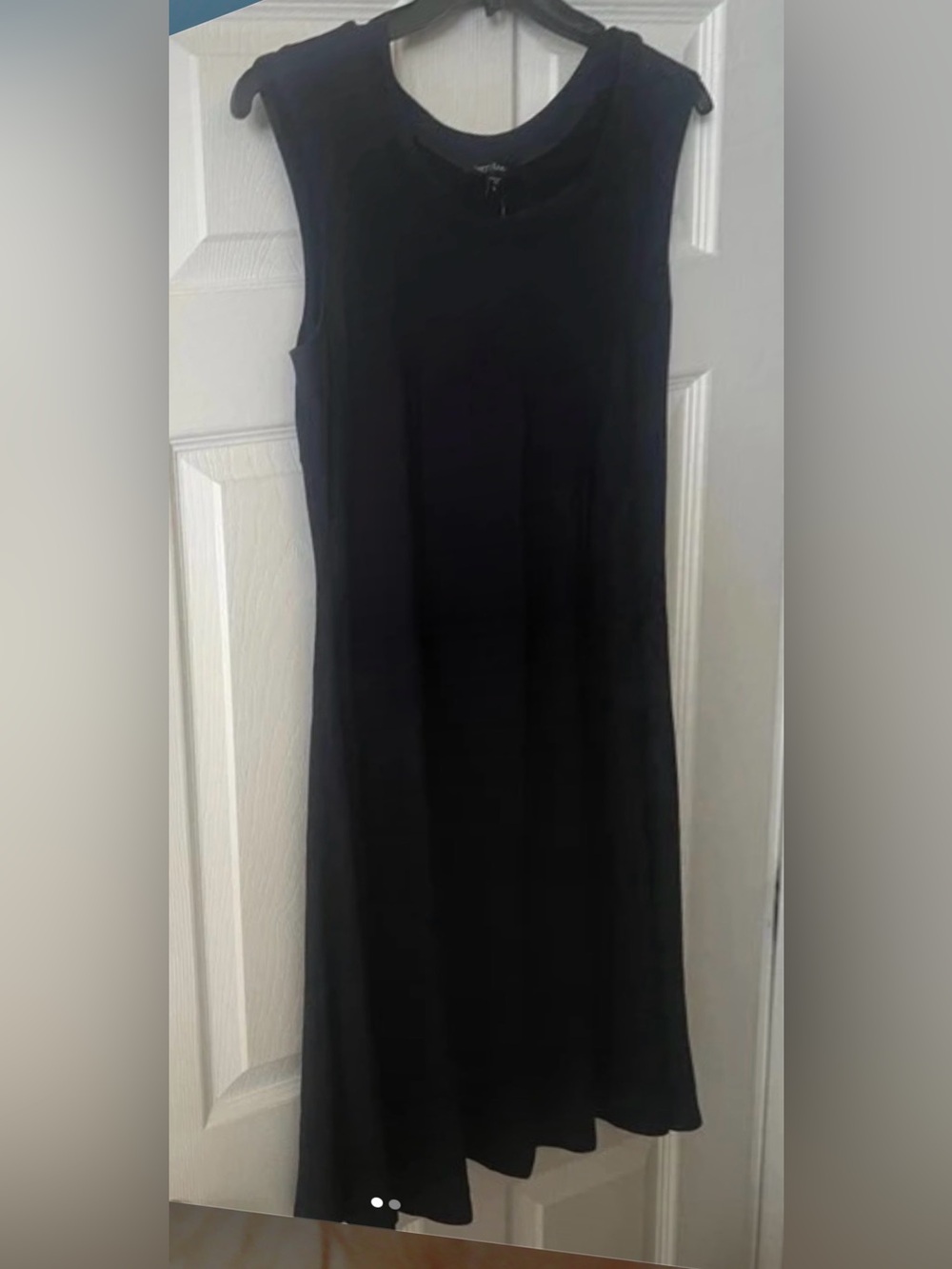 NWT Karen Kane Sleeveless Midi little black Dress L